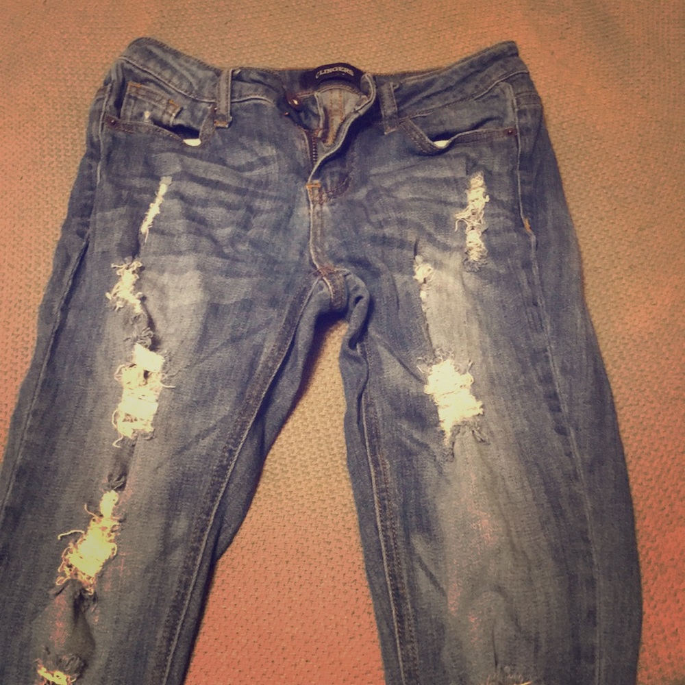 Clingers jeans with holes
